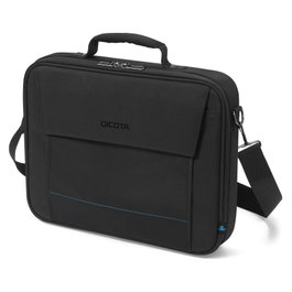 Dicota D3250203 Multi TWO Maletín Clamshell para Portátil 15-17.3" Negro, Poliéster Reciclado