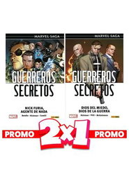 Panini España S.A. 2X1 Marvel Saga Guerreros Secretos (Nº118 y Nº119)