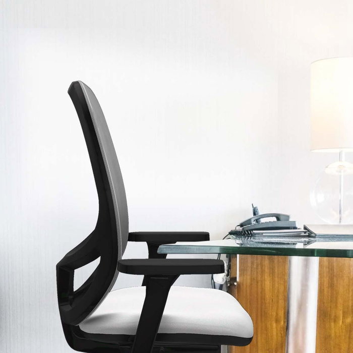 PIQUERAS Y CRESPO Silla de oficina Cilanco con mecanismo Sincro, Lila y Negro PIQUERAS Y CRESPO Silla de oficina Cilanco con mecanismo Sincro, Lila y Negro