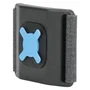 Mobilis U.FIX Funda Universal para Teléfono Móvil Negro y Azul - Compatible con Cualquier Marca