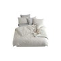 Aucune Juego de Cama Beige con Funda Nórdica y 2 Fundas de Almohada