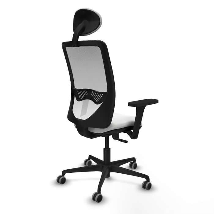 PIQUERAS Y CRESPO Silla de oficina Zulema con mecanismo Sincro, color Blanco PIQUERAS Y CRESPO Silla de oficina Zulema con mecanismo Sincro, color Blanco