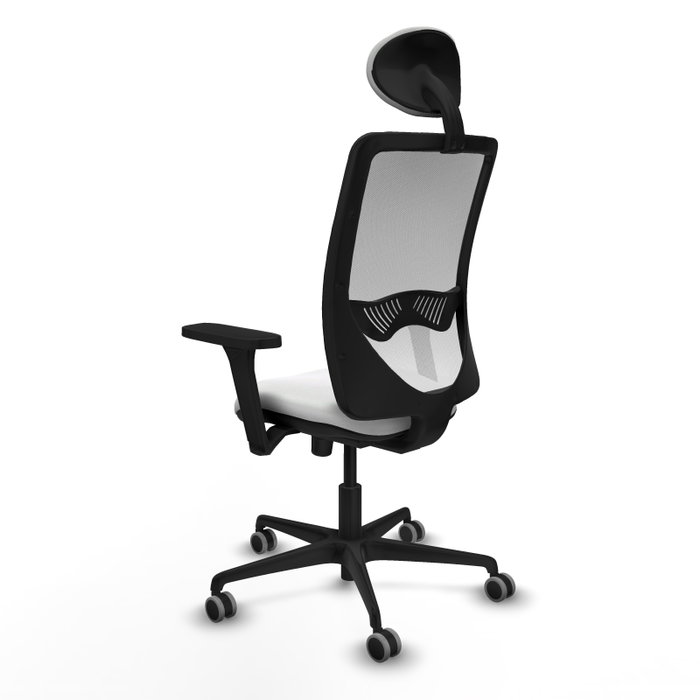 PIQUERAS Y CRESPO Silla de oficina Zulema con mecanismo Sincro, color Blanco PIQUERAS Y CRESPO Silla de oficina Zulema con mecanismo Sincro, color Blanco
