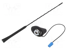 4CARMEDIA Antena de techo para automóviles Opel con mástil de 0,4m