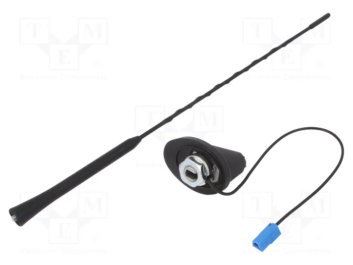4CARMEDIA Antena de techo para automóviles Opel con mástil de 0,4m 4CARMEDIA Antena de techo para automóviles Opel con mástil de 0,4m