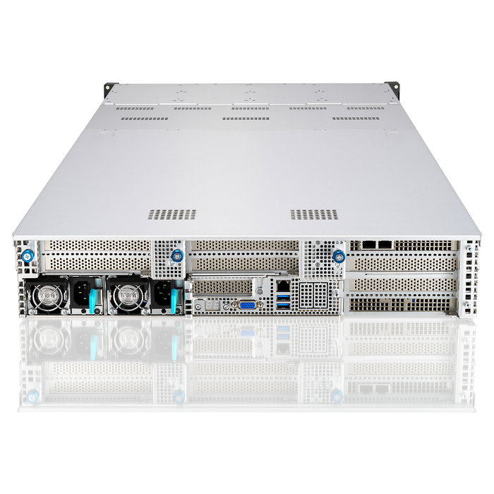 ASUS RS720-E11-RS24U/10G2.6K Barebone Rack Server 2U Dual Socket LGA4677 48 Bays DDR5 SATA SAS 1600W Platinum 90SF01Z1-M008V0