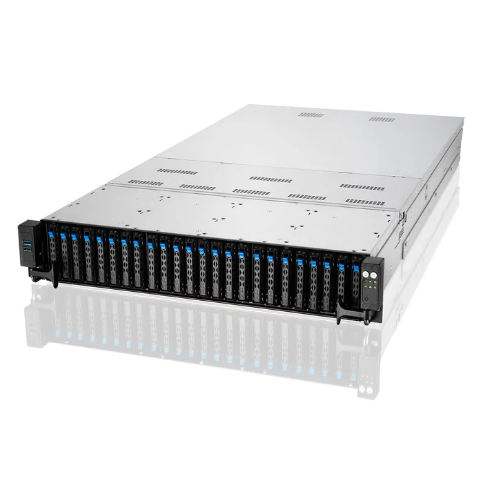 ASUS Barebone Server RS720-E11-RS24U/10G2.6K/OG 90SF01Z1-M008V0 - 2U Rack, Dual Socket LGA4677, 10 Gigabit LAN, 48 Bay Hot-swap ASUS Barebone Server RS720-E11-RS24U/10G2.6K/OG 90SF01Z1-M008V0 - 2U Rack, Dual Socket LGA4677, 10 Gigabit LAN, 48 Bay Hot-swap