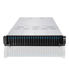 ASUS Barebone Server RS720-E11-RS24U/10G2.6K/OG 90SF01Z1-M008V0 - 2U Rack, Dual Socket LGA4677, 10 Gigabit LAN, 48 Bay Hot-swap