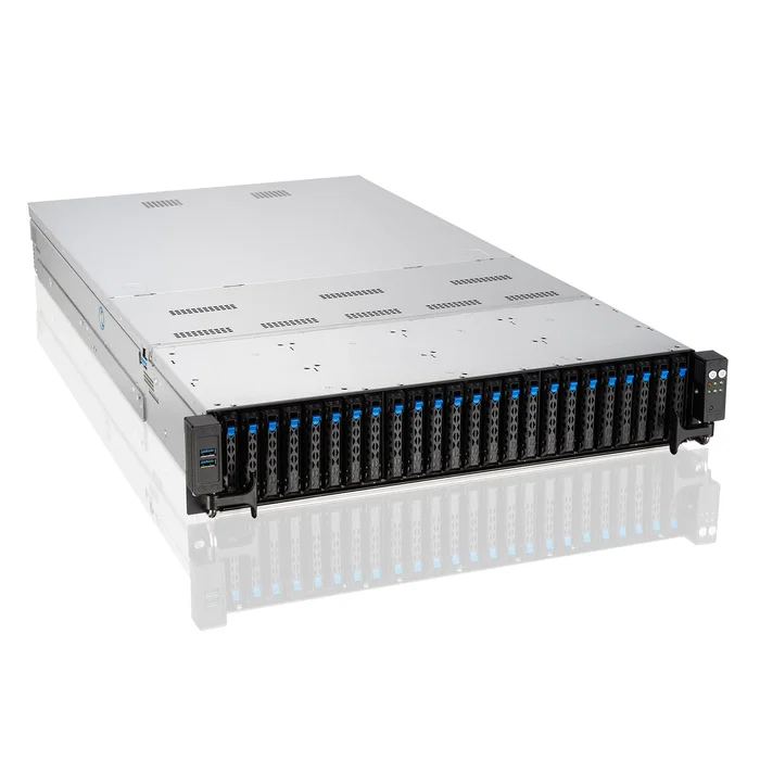 ASUS Barebone Server RS720-E11-RS24U/10G2.6K/OG 90SF01Z1-M008V0 - 2U Rack, Dual Socket LGA4677, 10 Gigabit LAN, 48 Bay Hot-swap ASUS Barebone Server RS720-E11-RS24U/10G2.6K/OG 90SF01Z1-M008V0 - 2U Rack, Dual Socket LGA4677, 10 Gigabit LAN, 48 Bay Hot-swap