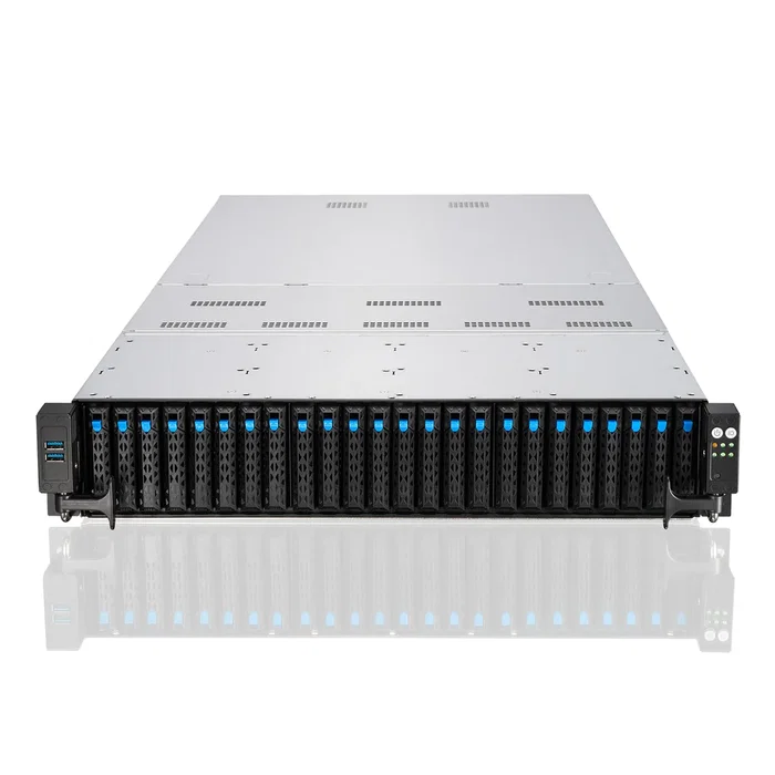 ASUS Barebone Server RS720-E11-RS24U/10G2.6K/OG 90SF01Z1-M008V0 - 2U Rack, Dual Socket LGA4677, 10 Gigabit LAN, 48 Bay Hot-swap ASUS Barebone Server RS720-E11-RS24U/10G2.6K/OG 90SF01Z1-M008V0 - 2U Rack, Dual Socket LGA4677, 10 Gigabit LAN, 48 Bay Hot-swap