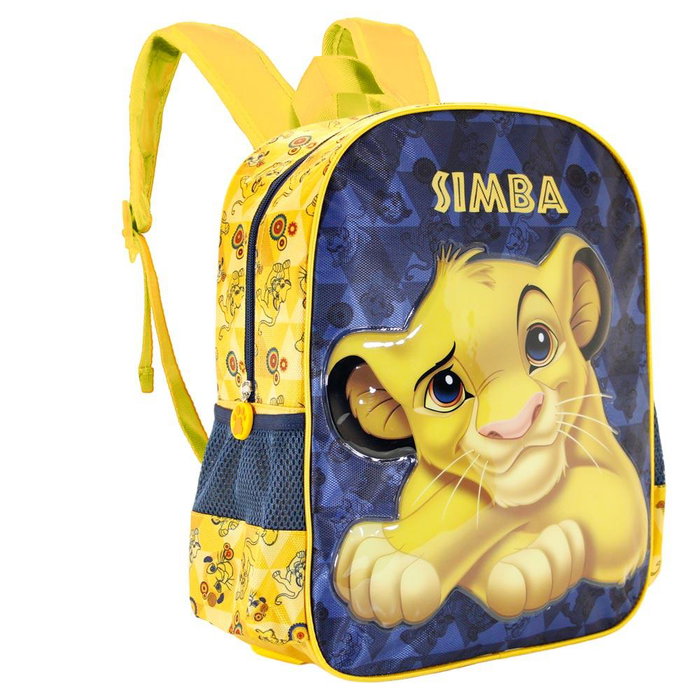 Mochila 3D Pequeña Simba Rest El Rey León Azul Oscuro Mochila 3D Pequeña Simba Rest El Rey León Azul Oscuro