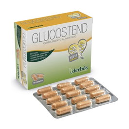 Derbós Glucostend 60 cápsulas - Complemento alimenticio con cromo y extractos de plantas