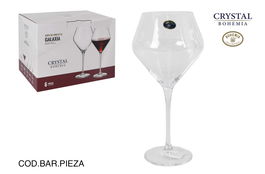Bohemia Set 6 Copas de Vino Galaxia 610 cc - 25 cm Alto x 12 cm Ancho x 8 cm Largo (4 Cajas)