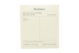 Biodance Radiant Vita Niacinamide Real Deep Sheet Mask 4 x 34g