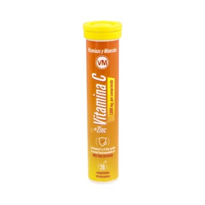 Ynsadiet Vitamina C + Zinc 20 comprimidos efervescentes Ynsadiet Vitamina C + Zinc 20 comprimidos efervescentes