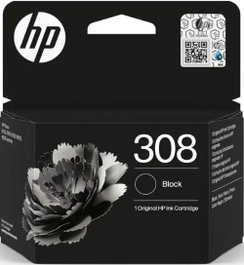 HP Cartucho de Tinta Original 308 Negro