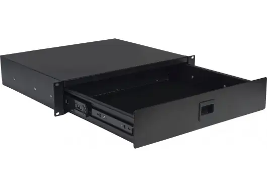 Algamaudio Saadr-2 Cajón Rackeable 2U para Armario Rack 19 Pulgadas