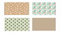DKD Home Decor Papel de Regalo Multicolor 70x200 cm 80gsm Surtido