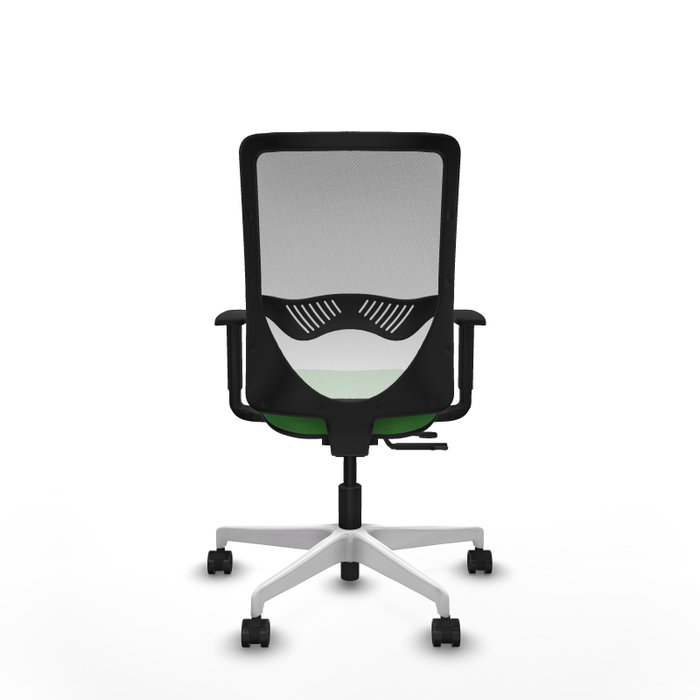 PIQUERAS Y CRESPO Silla de oficina Zulema Verde y Blanco PIQUERAS Y CRESPO Silla de oficina Zulema Verde y Blanco