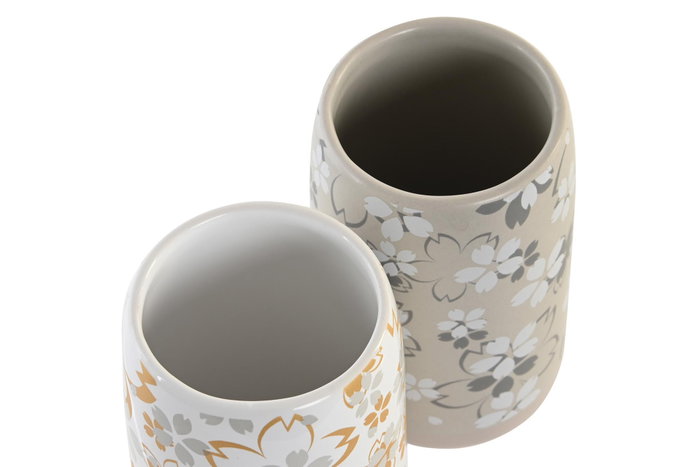 DKD Home Decor Vaso Dolomite 7x7x12 Surtido de Colores