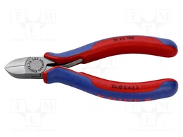 KNIPEX Alicates de corte lateral de precisión de 125 mm