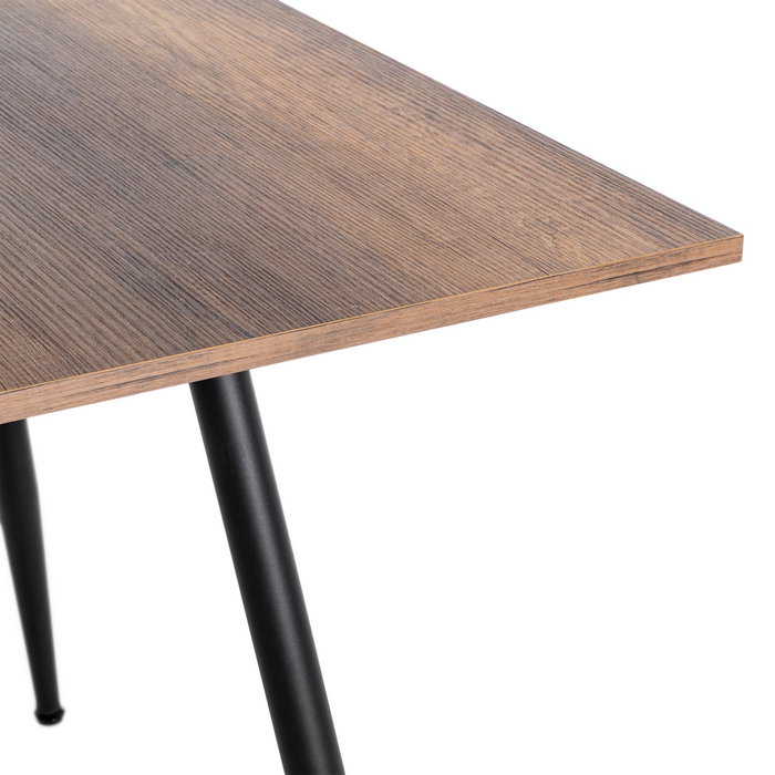 Mesa Extensible Marrón Metal-Madera Pax 90 X 60 X 75 cm