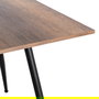 Mesa Extensible Marrón Metal-Madera Pax 90 X 60 X 75 cm