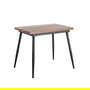Mesa Extensible Marrón Metal-Madera Pax 90 X 60 X 75 cm