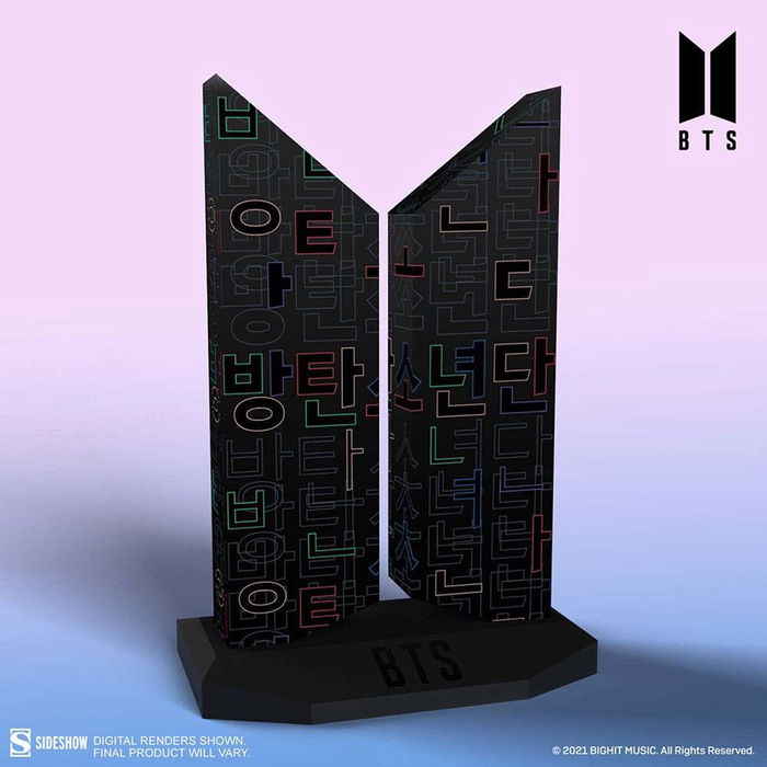 Sideshow Estatua Premium Bts Logo Hangeul Poliresina 18 x 11 x 8 cm Sideshow Estatua Premium Bts Logo Hangeul Poliresina 18 x 11 x 8 cm
