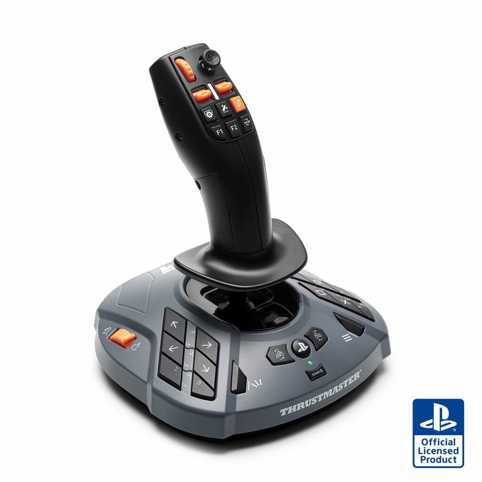 Thrustmaster SimTask FarmStick Joystick Negro/Gris para PS5 y PC
