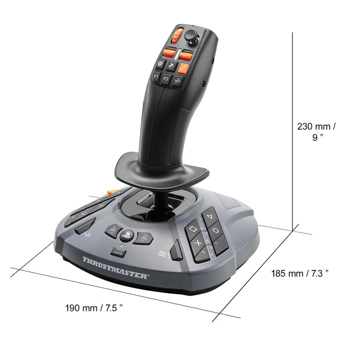 Thrustmaster SimTask FarmStick P Joystick de maquinaria agrícola para PC PST Compatible con T128 y T248 Negro Gris Thrustmaster SimTask FarmStick P Joystick de maquinaria agrícola para PC PST Compatible con T128 y T248 Negro Gris