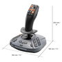 Thrustmaster SimTask FarmStick P Joystick de maquinaria agrícola para PC PST Compatible con T128 y T248 Negro Gris