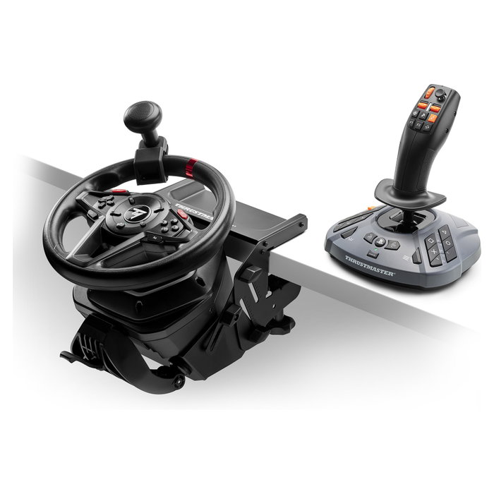 Thrustmaster SimTask FarmStick P Joystick de maquinaria agrícola para PC PST Compatible con T128 y T248 Negro Gris Thrustmaster SimTask FarmStick P Joystick de maquinaria agrícola para PC PST Compatible con T128 y T248 Negro Gris