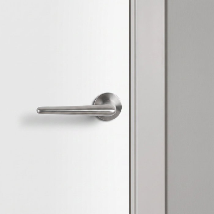 ARTICULOS INOXIDABLES Manilla de puerta RF05N en acero inoxidable, níquel satinado ARTICULOS INOXIDABLES Manilla de puerta RF05N en acero inoxidable, níquel satinado