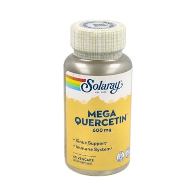 Solaray Mega Quercetin 600mg 60 Cápsulas Vegetales