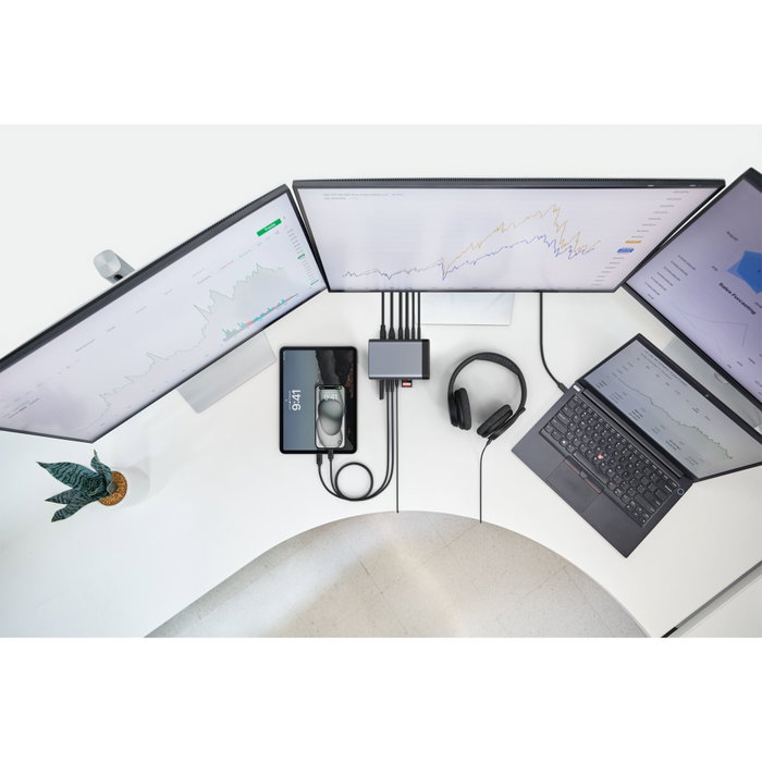 Belkin Docking Station Connect USB-C 11 en 1 Pro GaN 150W Gris