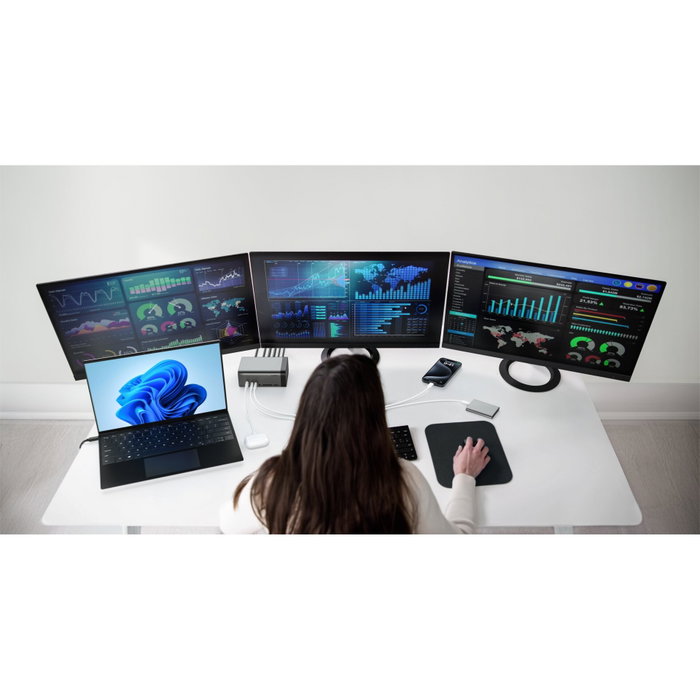 Belkin Docking Station Connect USB-C 11 en 1 Pro GaN 150W Gris