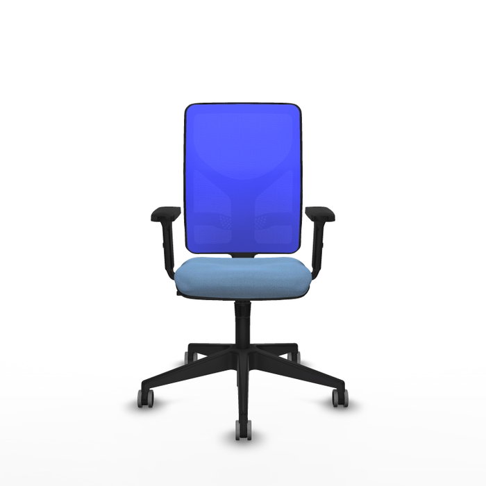 PIQUERAS Y CRESPO Silla de oficina Motilla con mecanismo Sincro en Azul cielo y Azul PIQUERAS Y CRESPO Silla de oficina Motilla con mecanismo Sincro en Azul cielo y Azul