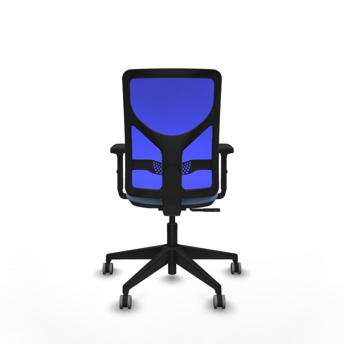 PIQUERAS Y CRESPO Silla de oficina Motilla con mecanismo Sincro en Azul cielo y Azul PIQUERAS Y CRESPO Silla de oficina Motilla con mecanismo Sincro en Azul cielo y Azul