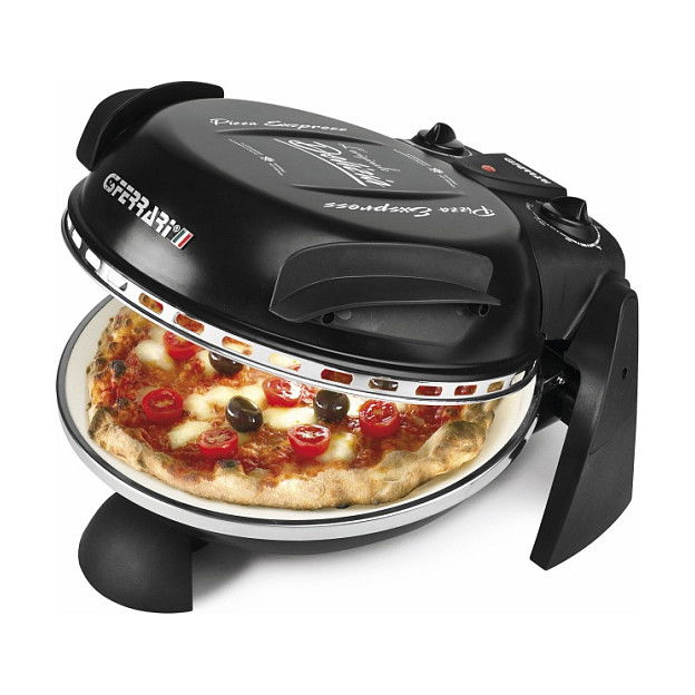 G3 Ferrari G1000610 Horno de Pizza Eléctrico 1200W para Pizzas de 31cm Negro