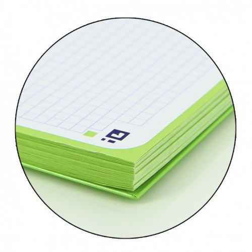 Oxford Recambio de Cuaderno Cuadriculado Verde Manzana A4+
