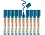 Edding 21 Marcador Permanente Ecoline Azul Punta Redonda 1,5-3 mm Recargable 90% Reciclado