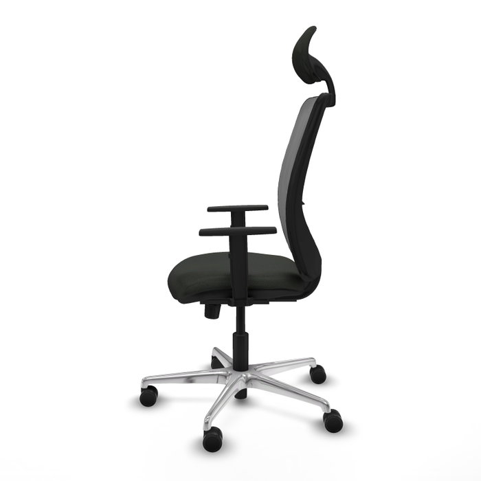 PIQUERAS Y CRESPO Silla de oficina Zulema con mecanismo Sincro, Negro y Gris PIQUERAS Y CRESPO Silla de oficina Zulema con mecanismo Sincro, Negro y Gris