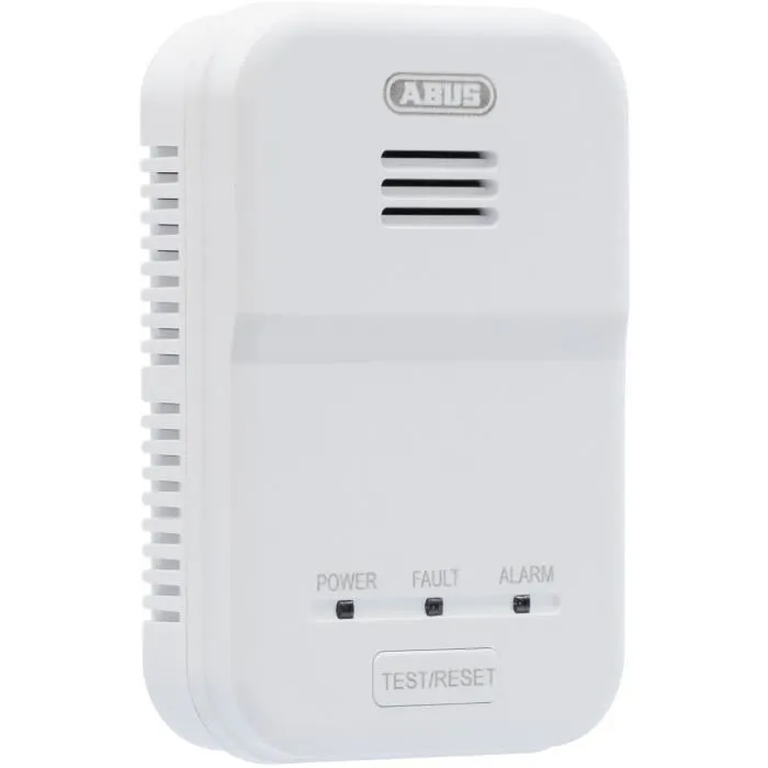 Abus Detector de Humo GWM100ME Conectable hasta 10 Dispositivos Alarma 85 dB Batería Litio 10 Años