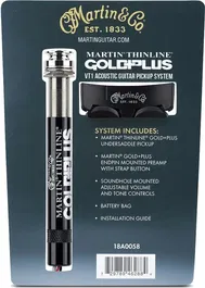 MARTIN Preamplificador Acústica Gold Plus Vti con Pastilla Martin