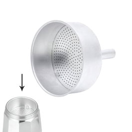 ORYX Embudo para Cafetera de Aluminio Classic e Inducción de 9 Tazas