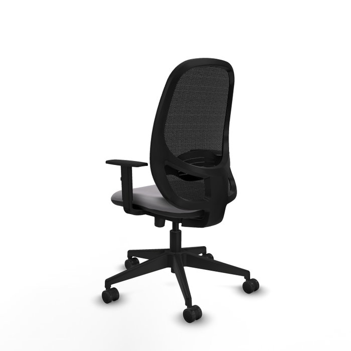 PIQUERAS Y CRESPO Silla de oficina Cilanco Gris y Negro con mecanismo Sincro/Traslack PIQUERAS Y CRESPO Silla de oficina Cilanco Gris y Negro con mecanismo Sincro/Traslack