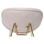 DKD Home Decor Silla Glam Rosa Palo Terciopelo Dorado 63 x 57 x 73 cm (2 Unidades)