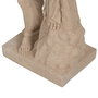 Figura Desnudo Crema Resina Decoración 26,50 X 16 X 52,50 cm