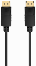 Aisens Cable DisplayPort V1.2 CCS 4K@60Hz DP/M-DP/M 1.0m Negro